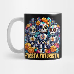 Cinco de mayo Robots Mug